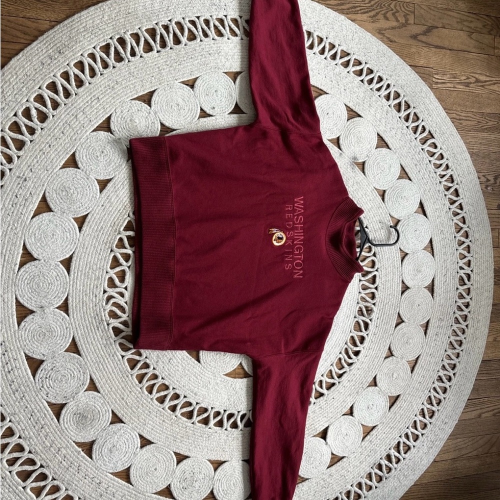Washington Redskins Maroon Turtleneck Sweatshirt Youth L Unisex